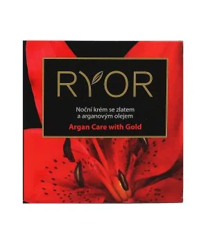 RYOR Argan Care with Gold Nachtcreme mit Gold und Arganöl