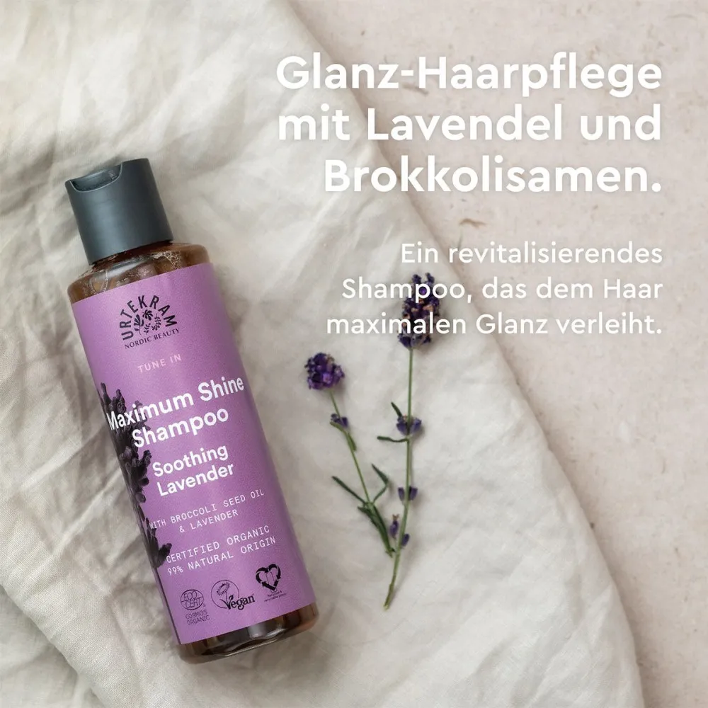 Urtekram Beruhigendes Lavendel-Shampoo 250ml BIO