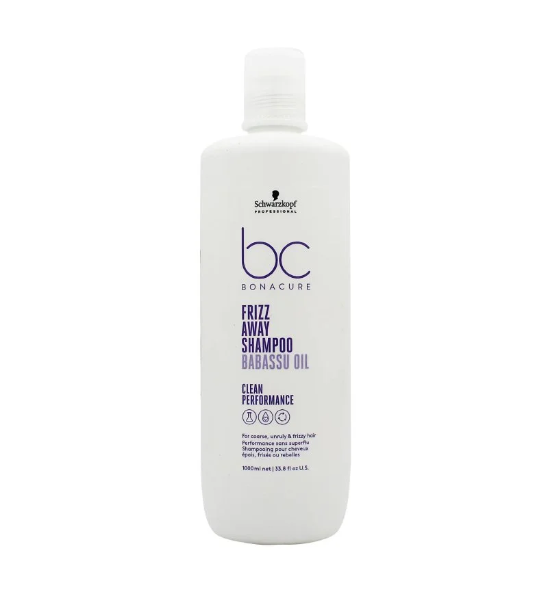 Professional BC Frizz Away Shampoo für widerspenstiges und krauses Haar 1000 ml