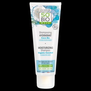 Feuchtigkeitsspendendes Shampoo Kokos & Hyaluronsäure BIO (250 ml) - für alle Haartypen