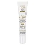 SO’BiO étic Anti-Age Precieux Argan Creme für die Augen- und Lippenpartie BIO (15 ml) - ideal für reife Haut