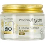 SO’BiO étic Anti-age Precieux Nachtcreme, nährend und straffend GOLD BIO (50 ml) – ideal für reife Haut