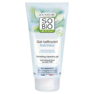 SO’BiO étic Feuchtigkeitsspendendes Waschgel Aloe vera BIO (150 ml) – für alle Hauttypen
