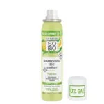 SO’BiO étic Reinigendes Trockenshampoo-Spray mit Bio-Yuzu (100 ml) – hinterlässt das Haar frisch und geschmeidig