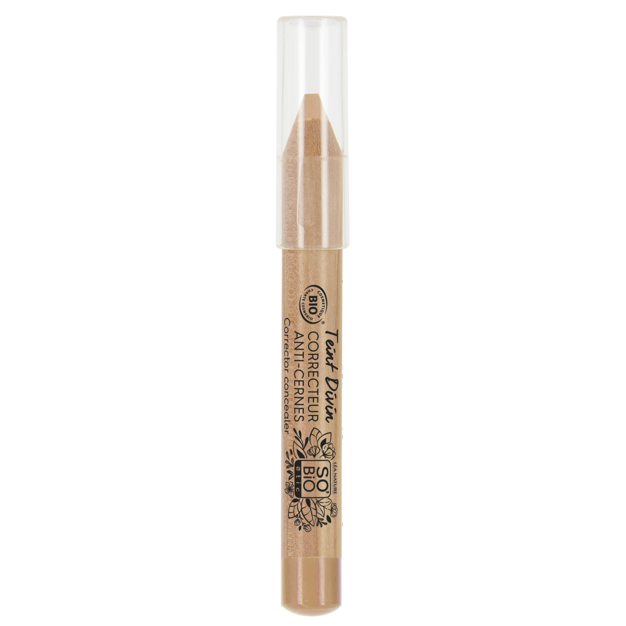 SO’BiO étic Bio-Concealer (4 g) 25 BEIGE DORÉ — goldenes Beige - deckt Hautunreinheiten ab