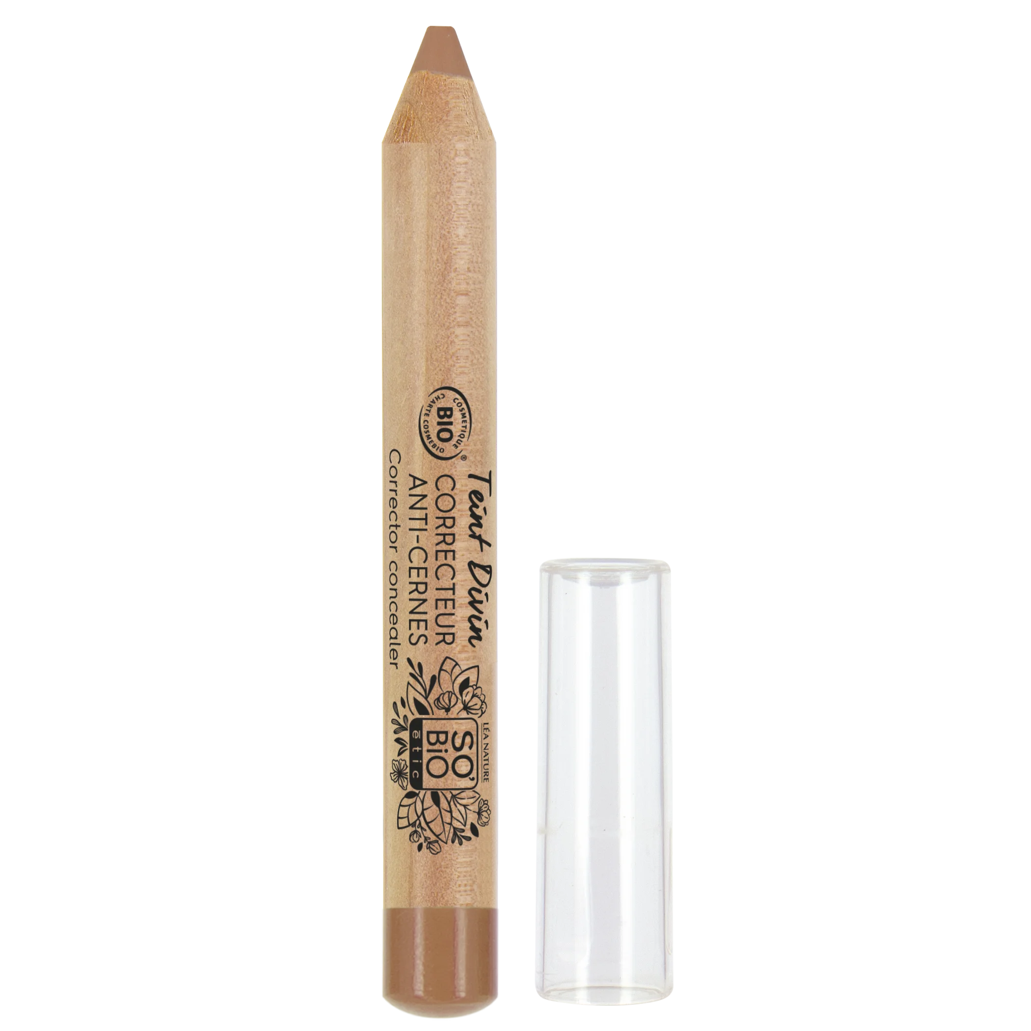 SO’BiO étic Bio-Concealer (4 g) 25 BEIGE DORÉ — goldenes Beige - deckt Hautunreinheiten ab