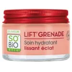 SO’BiO étic Aufhellende Anti-Falten-Tagescreme Lift'Grenade BIO (50 ml) – mit Granatapfel