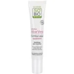 SO’BiO étic Beruhigende Augencreme mit Bio-Aloe Vera (15 ml) – spendet Feuchtigkeit und beruhigt die Augenpartie