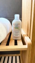 SO’BiO étic Reinigungsmilch mit BIO-Eselsmilch (200 ml) – entfernt sanft Make-up und Unreinheiten