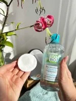 SO’BiO étic Feuchtigkeitsspendendes Mizellenwasser mit Aloe vera BIO (500 ml) – angereichert mit Kornblumenwasser