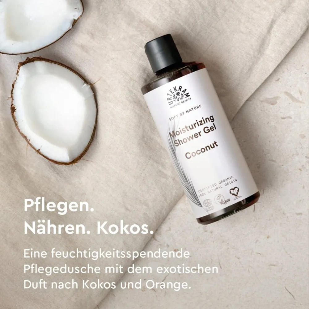 Urtekram Duschgel Kokosnuss 500ml BIO, VEG