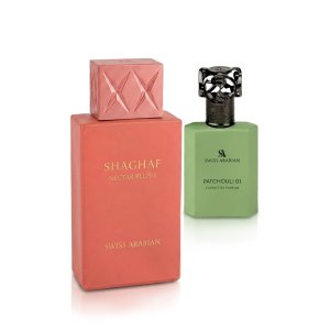 Shaghaf Nectar Blush Patchouli 01 50 ml + EDP Shaghaf Parfümextrakt Unisex