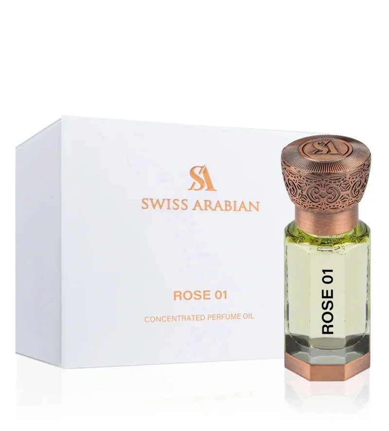 Rose 01 konzentriertes Parfümöl Unisex 12 ml