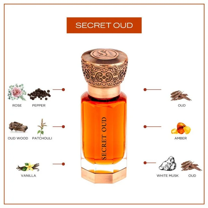 Secret Oud Konzentriertes Parfümöl U 12 ml