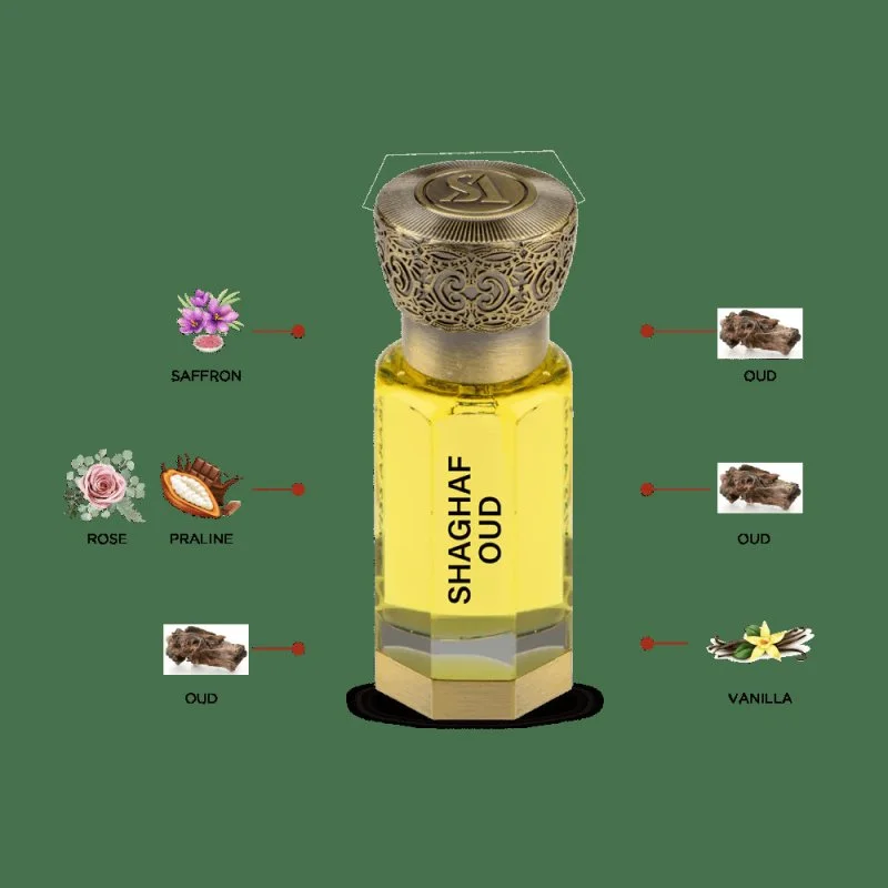 Shaghaf Oud Konzentriertes Parfümöl U 12 ml