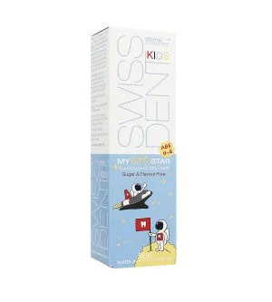Swissdent KIDS My Little Star Zahnpasta für Milchzähne für Kinder