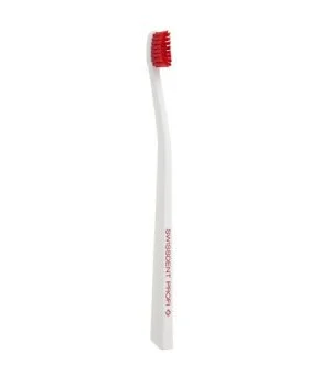 Swissdent Profi Colours Zahnbürste Soft-Medium White & Red
