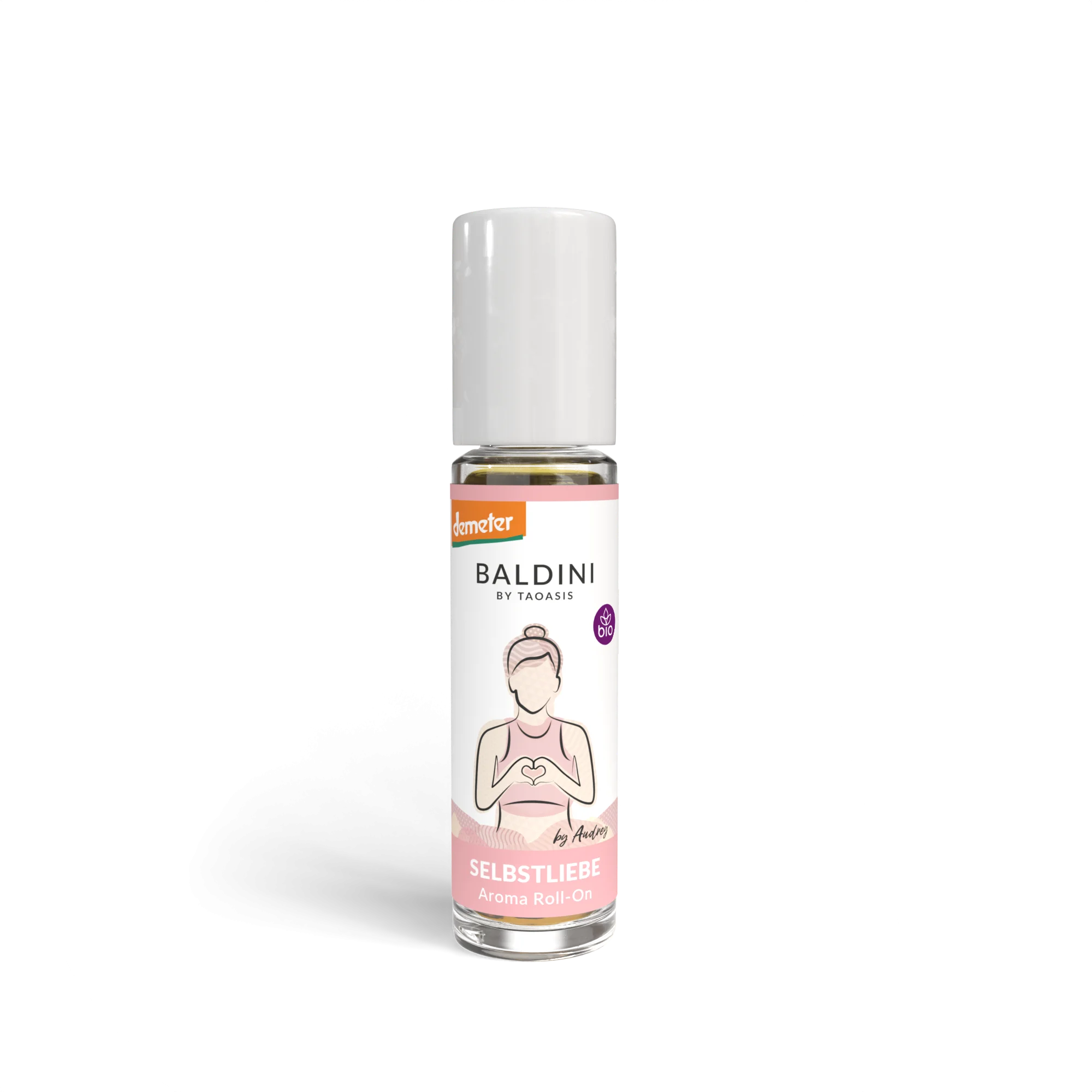 Taoasis Baldini Aroma Roll-on Self love by Audrey BIO (10 ml) – erhebend, aufmunternd und anregend