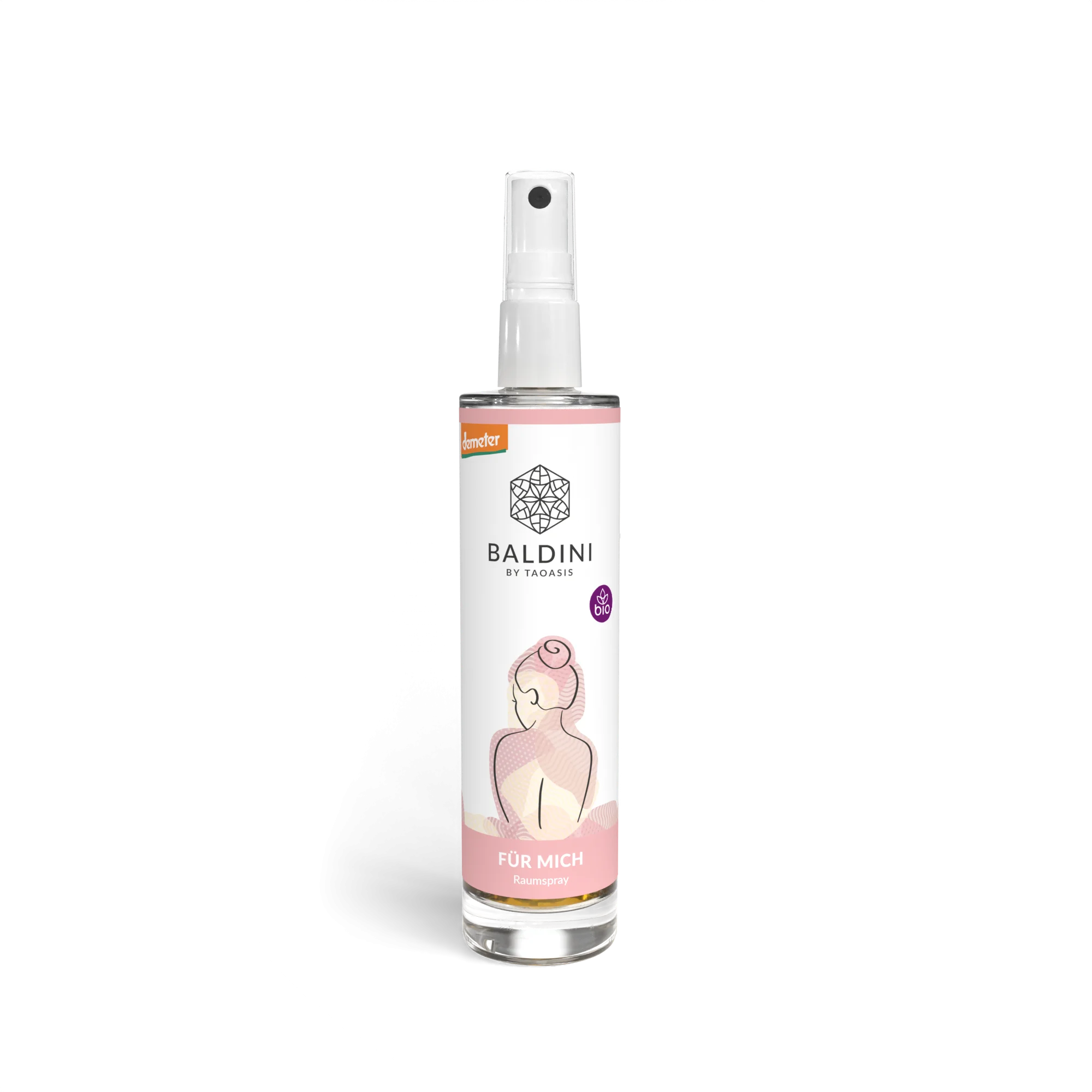 Taoasis Baldini Raumspray For Me BIO 50 ml – entspannend, harmonisierend und stärkend