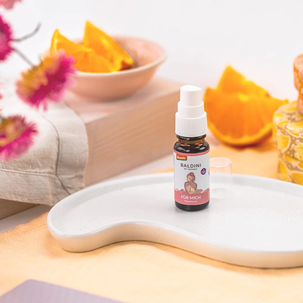 Taoasis Baldini Raumspray For Me BIO 50 ml – entspannend, harmonisierend und stärkend