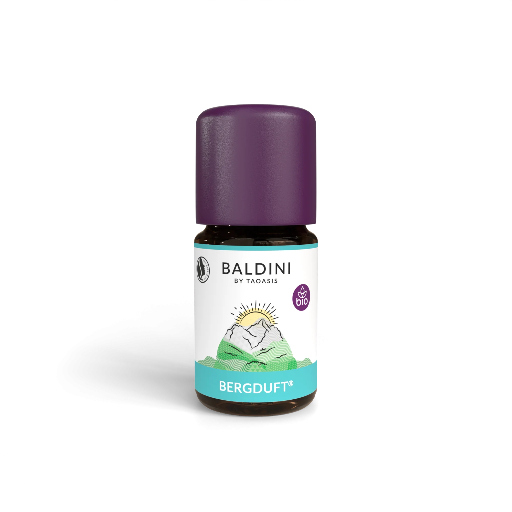 Taoasis Baldini Ätherische Ölmischung Mountain Scent BIO (5 ml) – stimulierend, stabilisierend und erfrischend