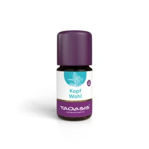 Taoasis Mischung ätherischer Öle Head Well BIO (5 ml) – erfrischt, harmonisiert und verbessert die Konzentration