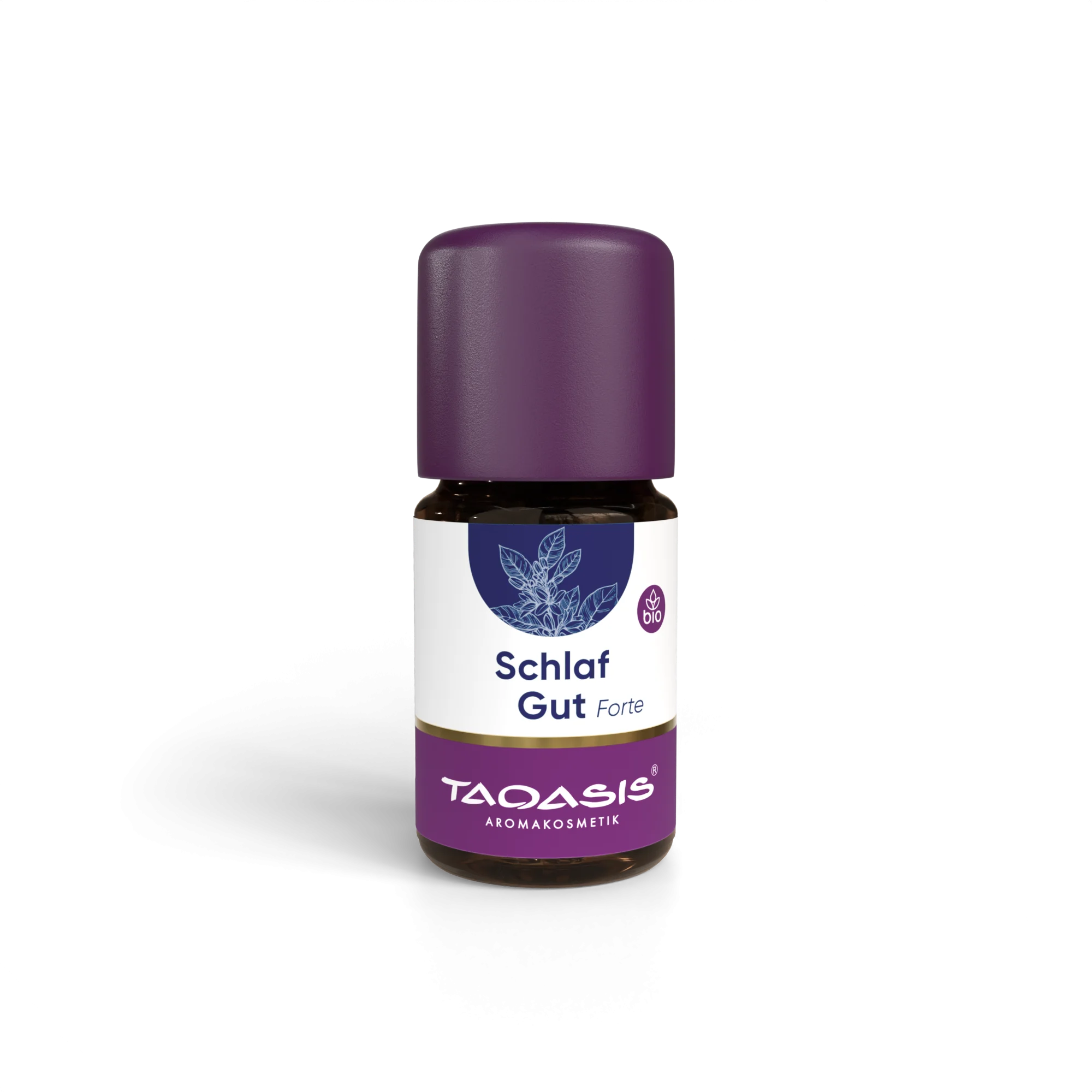 Taoasis Ätherische Ölmischung Sleep Well Forte für Erwachsene BIO (5 ml) – ausgleichend, entspannend und stressabbauend