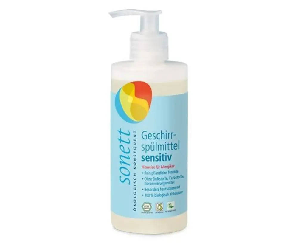 Sonett Flüssiges Geschirrspülmittel - Sensitive 1 l