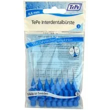 TePe Normale Interdentalbürsten 0,6 mm 8 Stück