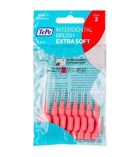 Extra Soft Interdentalbürsten 0,5 mm 8 Stück