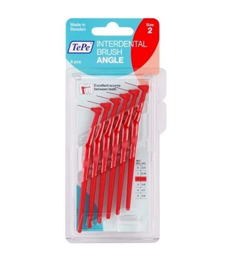 Angle Interdentalbürsten 0,5 mm 6 Stück