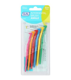 Angle Interdentalbürsten Mix 6 Stück