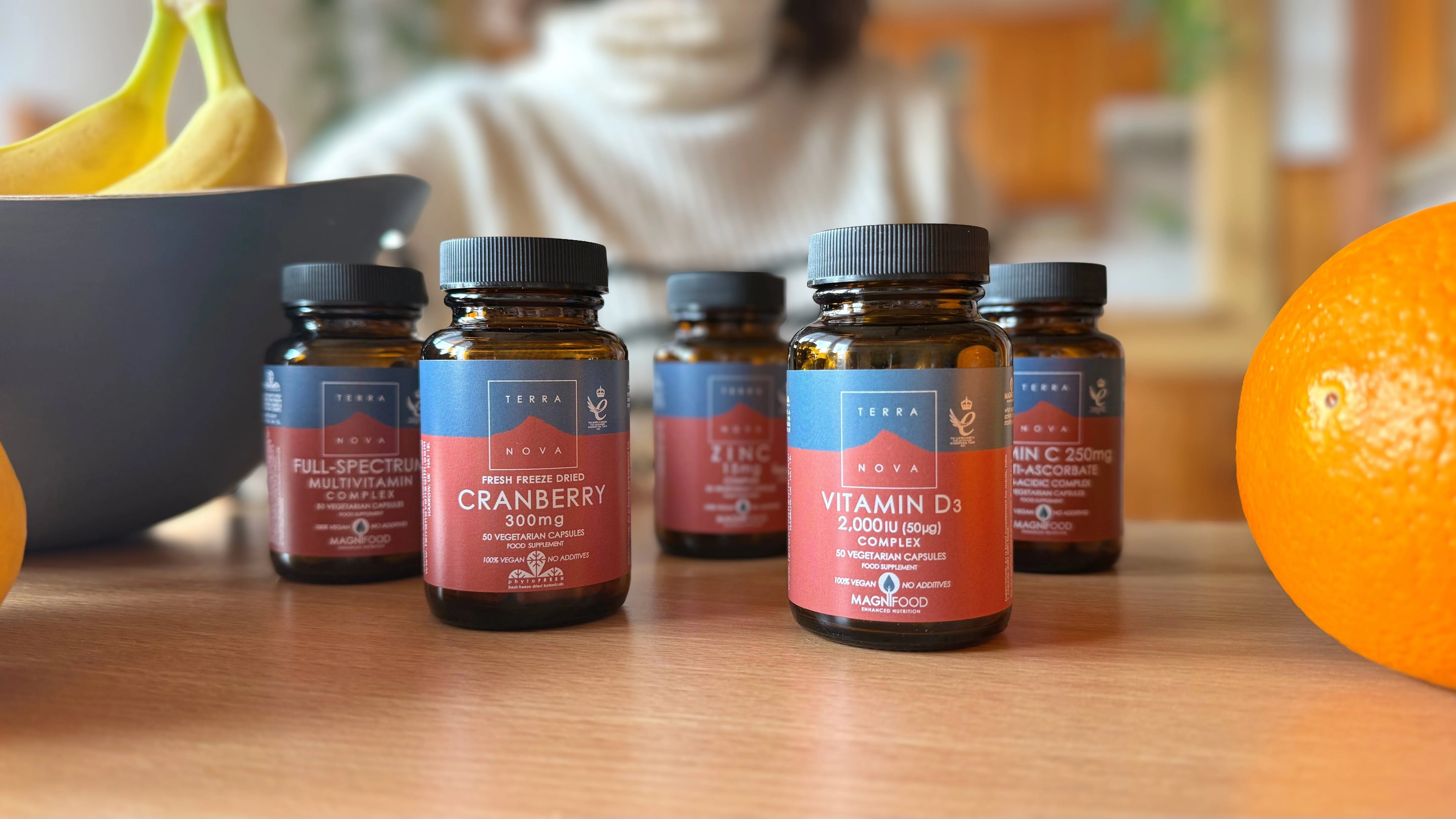 Terranova Health Vollspektrum-Multivitamin-Komplex (50 Kapseln) - Unterstützung der täglichen Vitalität