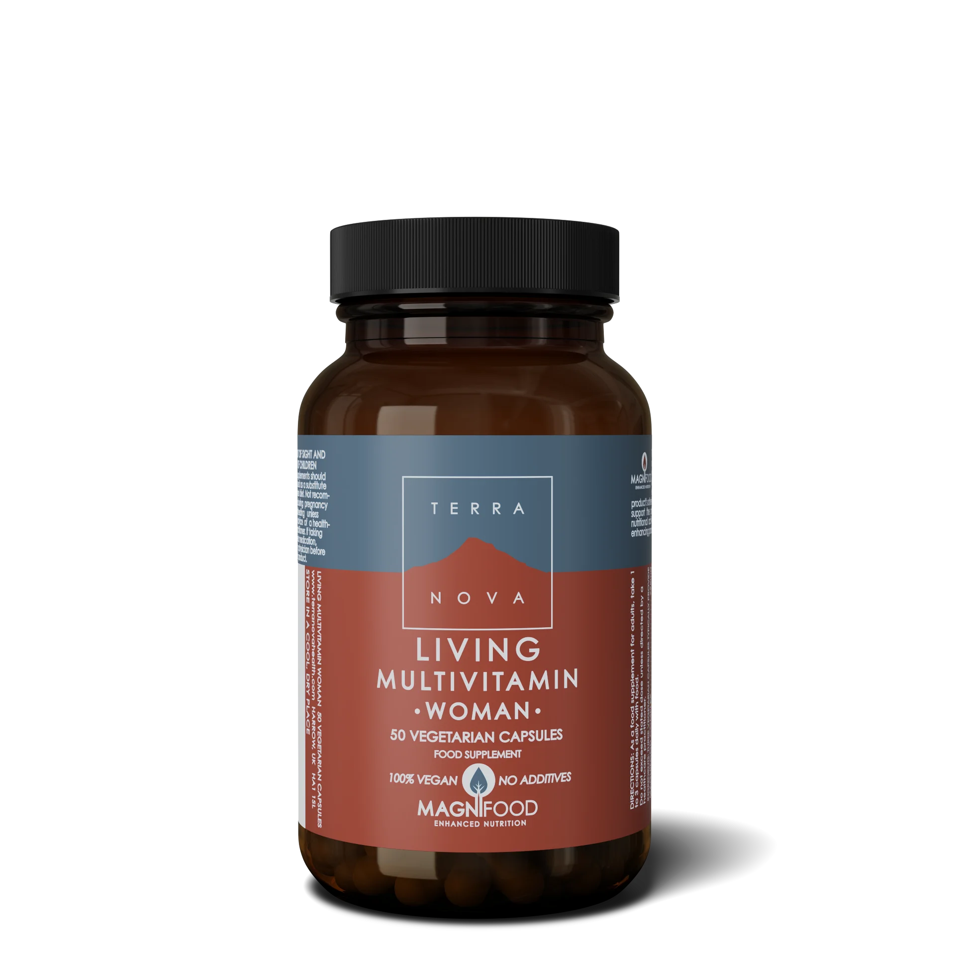 Terranova Health Living Multivitamin Woman (50 Kapseln) - für die speziellen Bedürfnisse des weiblichen Körpers