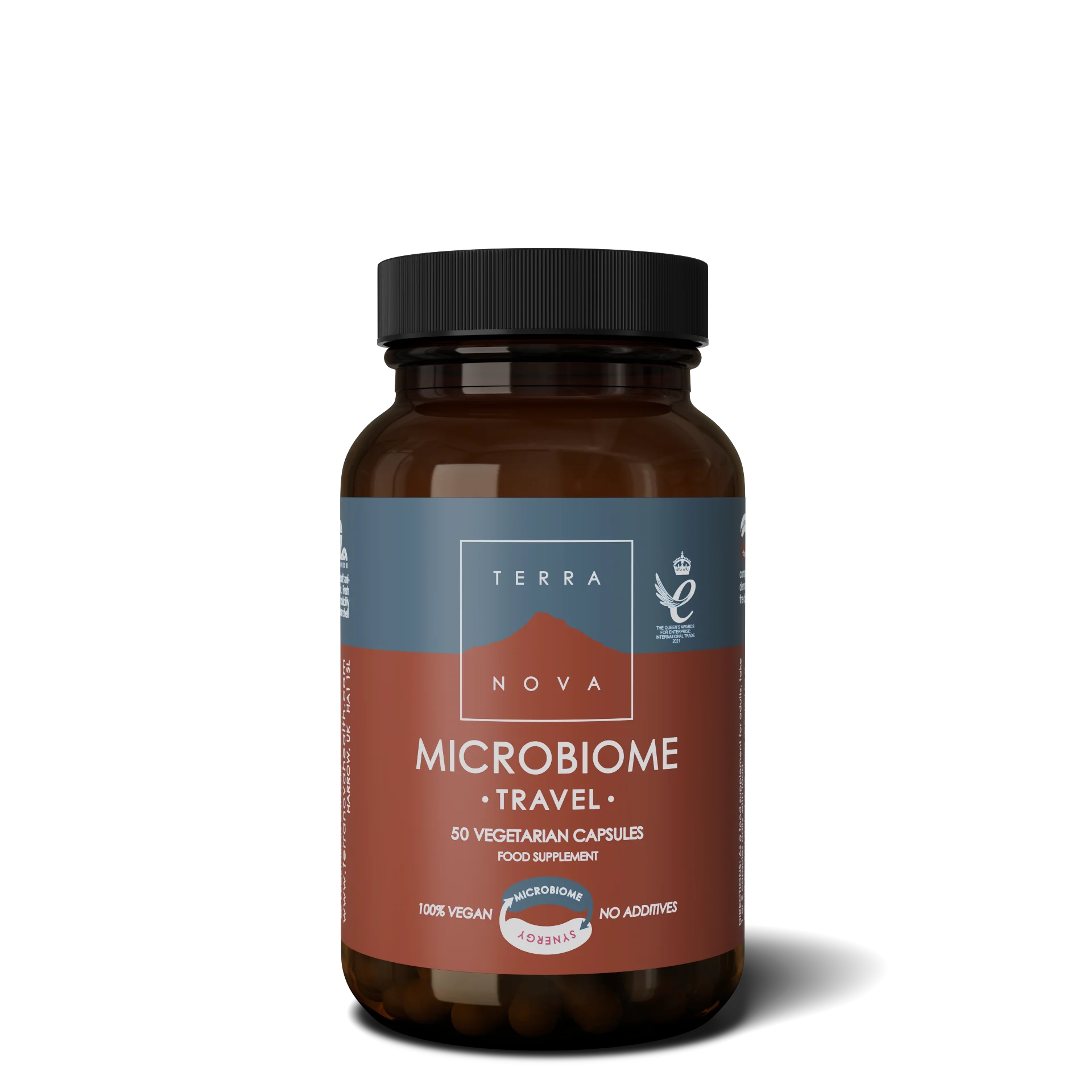 Terranova Health Microbiome Travel (50 Kapseln) - Unterstützung beim Umgebungswechsel
