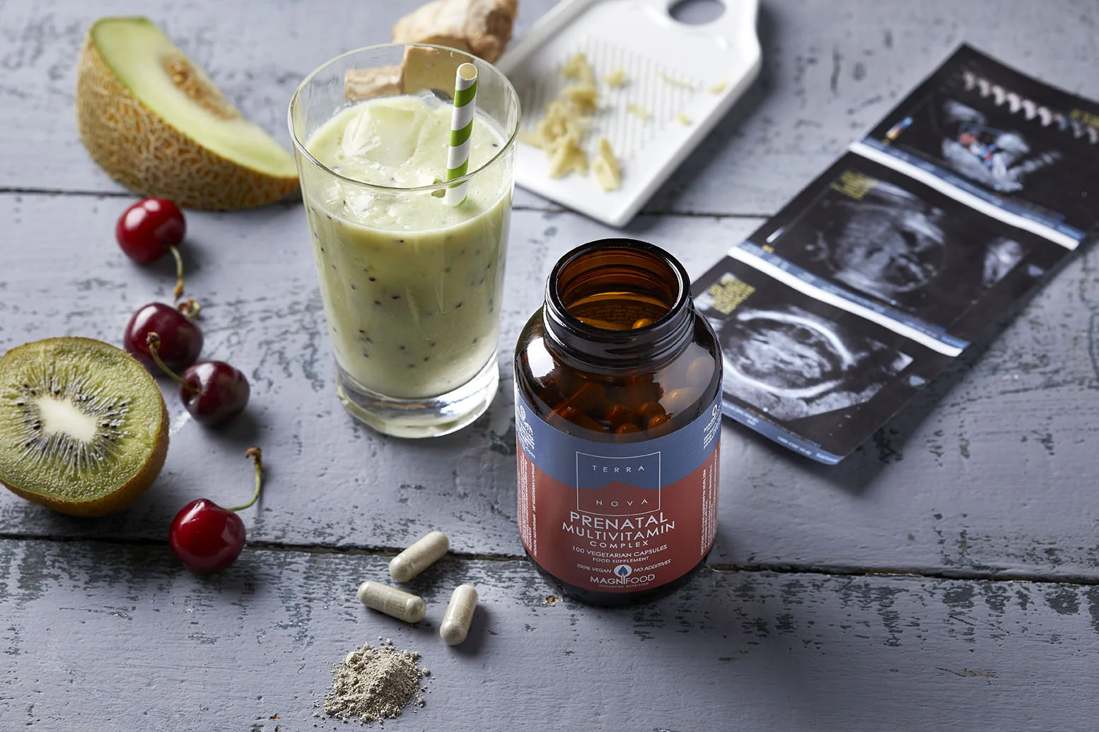 Terranova Health Pränatal-Multivitamin-Komplex (50 Kapseln) - mit der aktiven Form der Folsäure