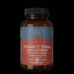 Terranova Health Vitamin C 250 mg Komplex 100 Kapseln - in Form mineralischer Ascorbate