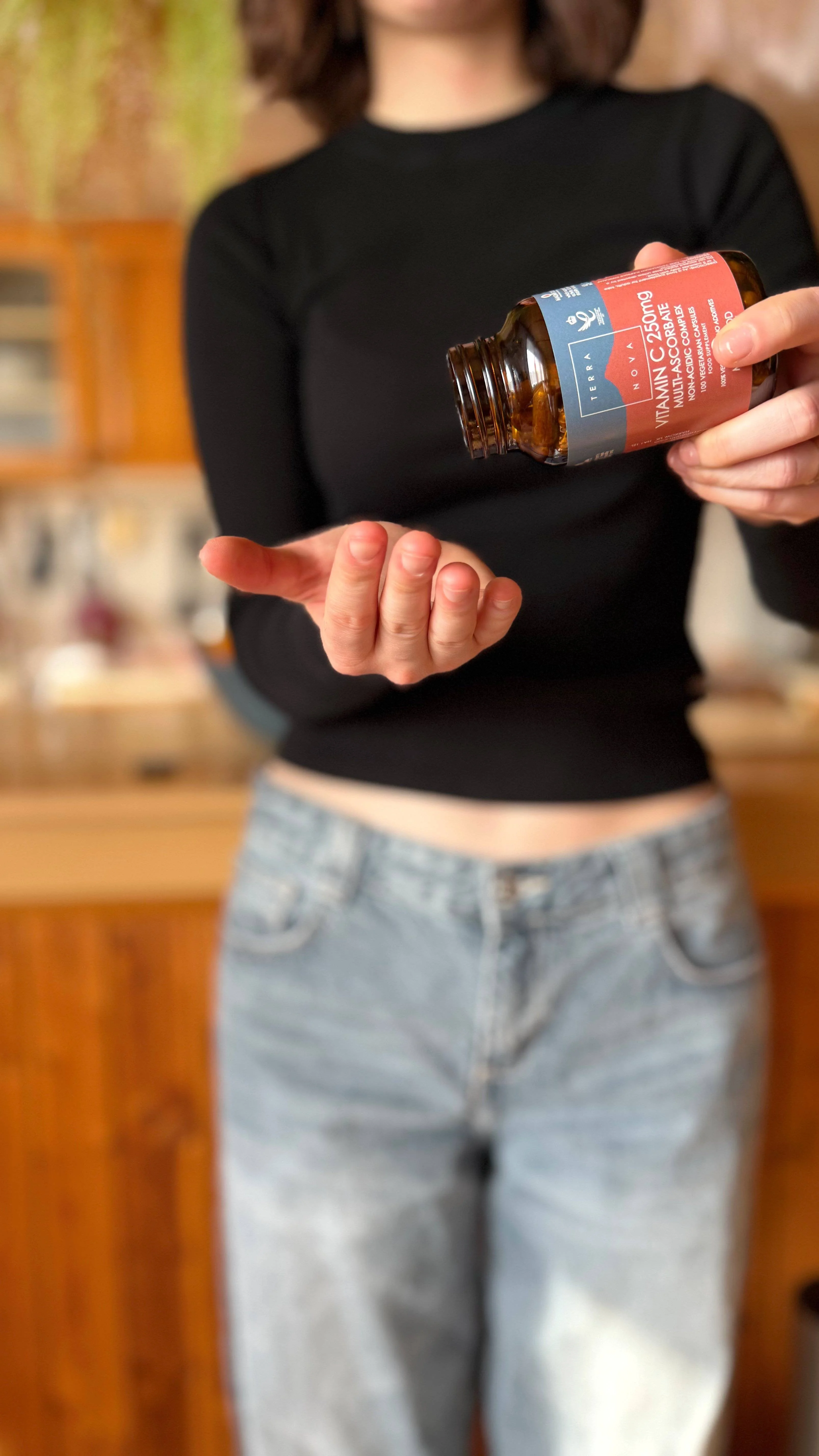 Terranova Health Vitamin C 250 mg Komplex 100 Kapseln - in Form mineralischer Ascorbate