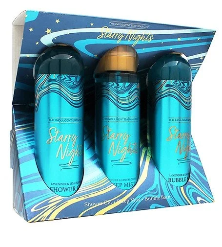 Starry Nights Geschenkset Duschgel 240 ml + Schaumbad 240 ml + Schlafspray