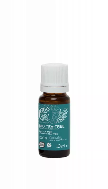 Tierra Verde Ätherisches Teebaumöl BIO (10 ml) - antibakterieller Helfer