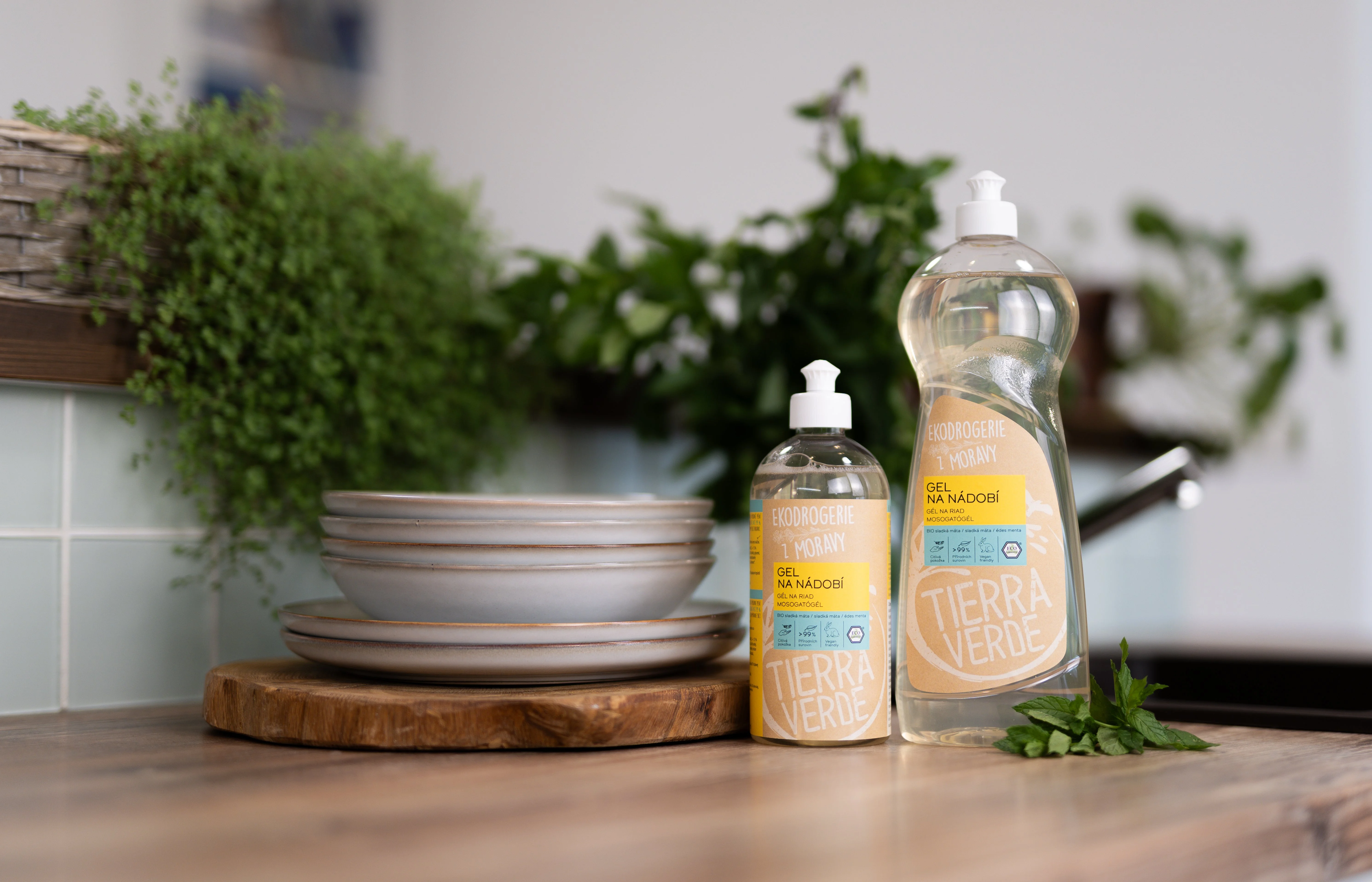Tierra Verde Geschirrspülgel – BIO Süße Minze 100 ml