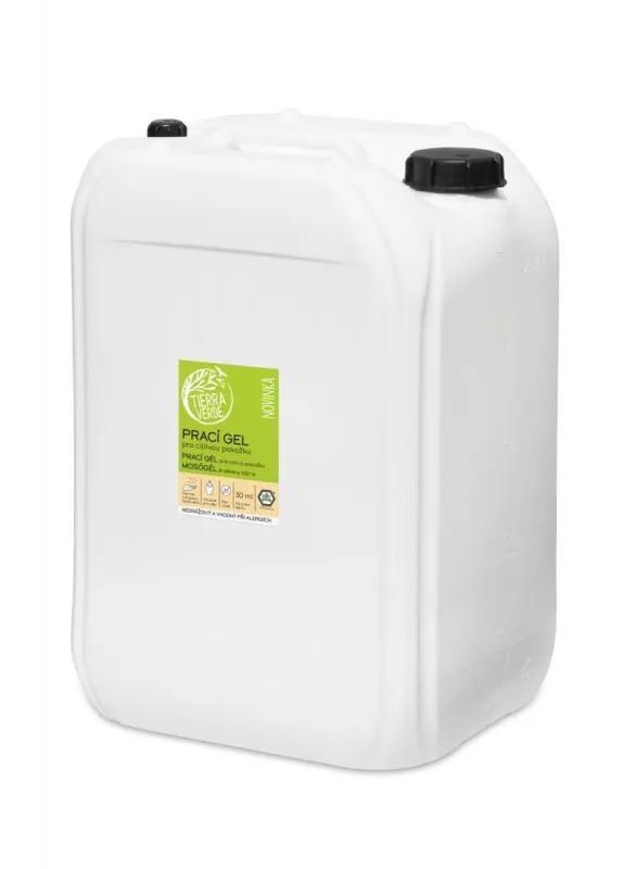 Tierra Verde Waschgel für empfindliche Haut (5 l) - ideal für Ekzempatienten, Allergiker und Kinder