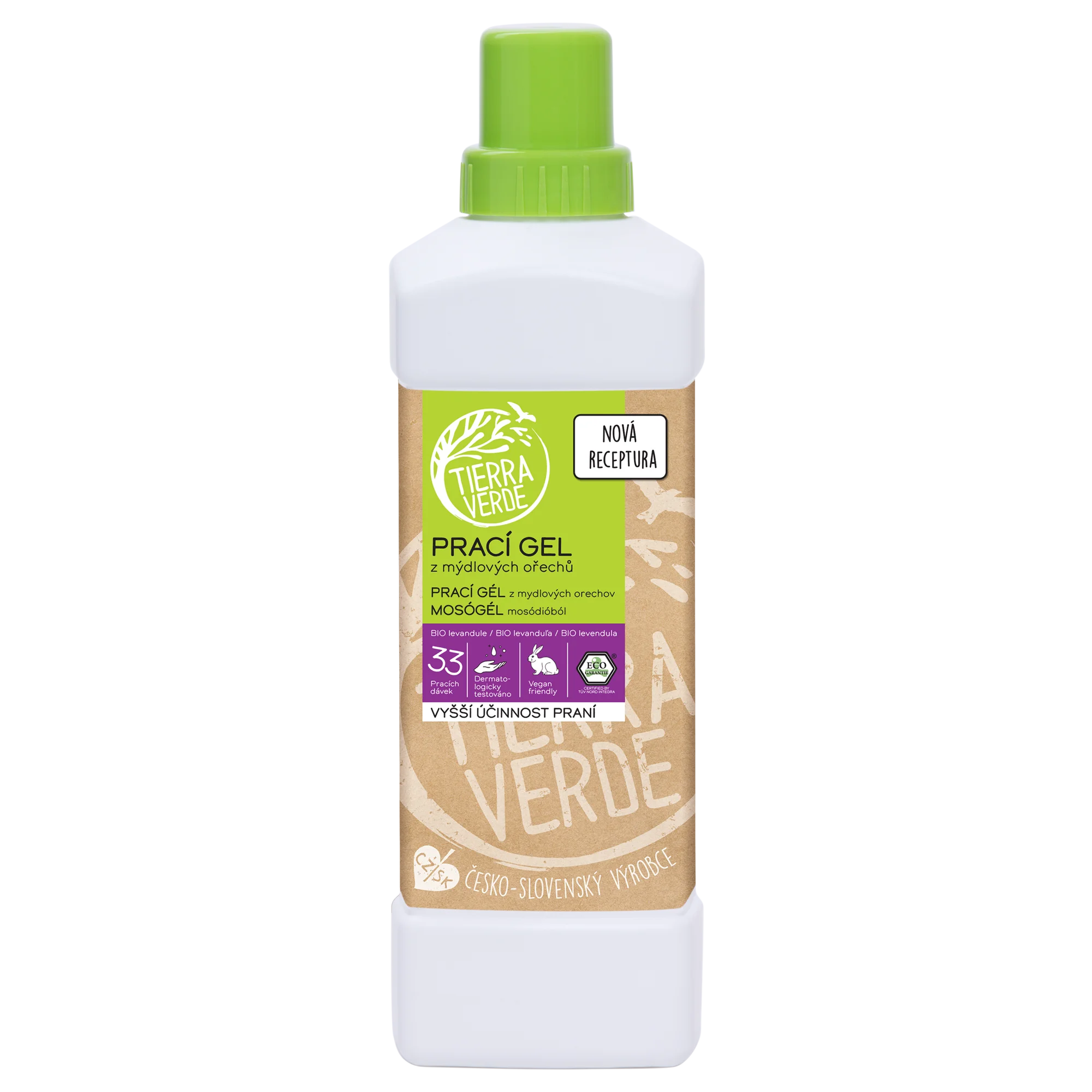 Tierra Verde Waschgel mit BIO-Lavendel 2 l