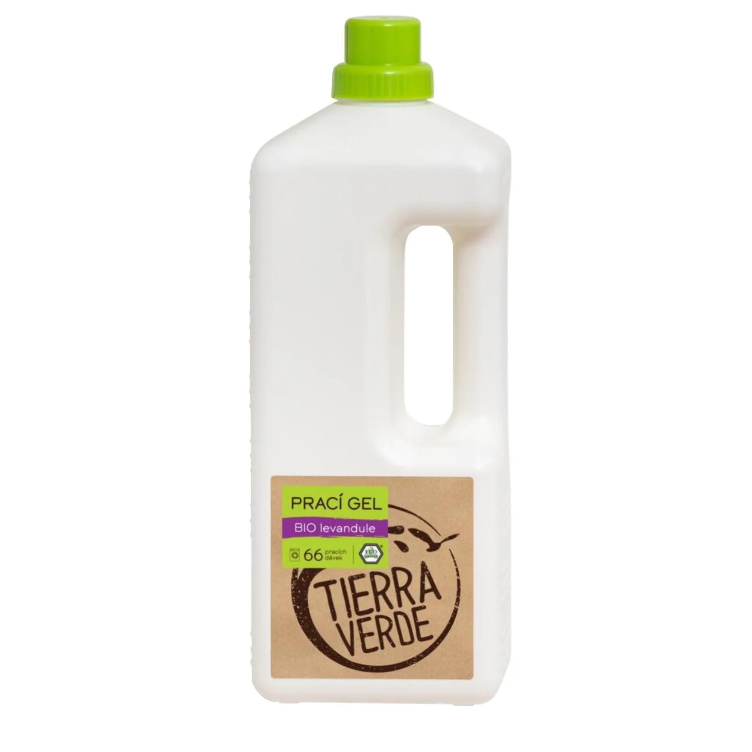 Tierra Verde Waschgel mit BIO-Lavendelduft 1 l – neue, verbesserte Rezeptur