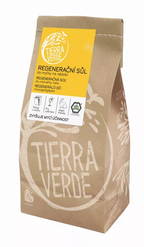 Tierra Verde Geschirrspülersalz - INNOVATION (2 kg) - verhindert Kalkablagerungen
