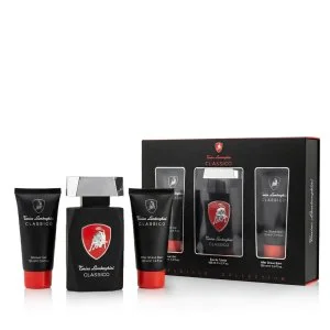 Tonino Lamborghini Classico Eau de Toilette für Herren 125 ml + After Shave Balsam 100 ml + Duschgel