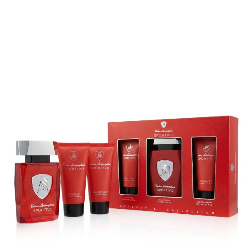 Sportivo Eau de Toilette für Herren 125 ml + After Shave Balsam 100 ml + Duschgel