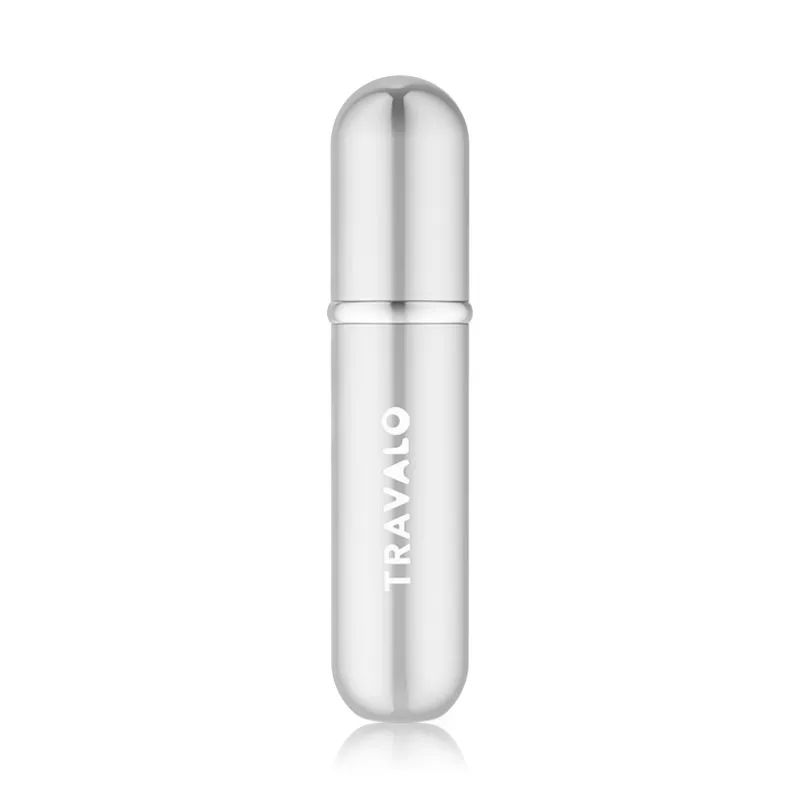 Classic nachfüllbarer Parfümzerstäuber Silber 5 ml 5 ml Silber