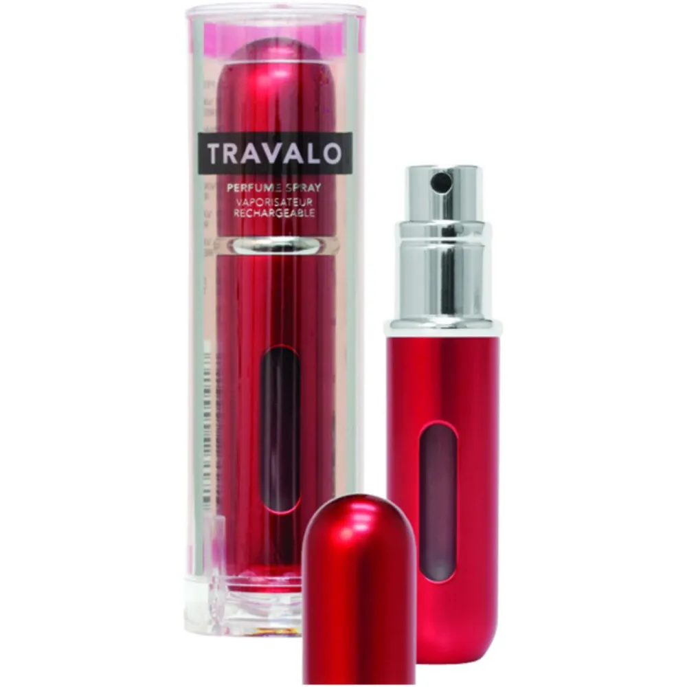 Classic nachfüllbarer Parfümzerstäuber Rot 5 ml 5 ml Rot