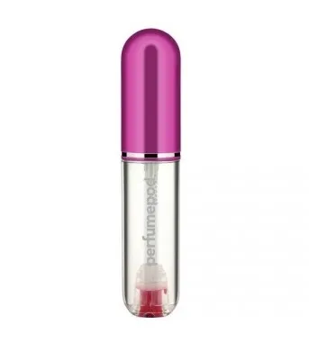 Perfume Pod Pure nachfüllbarer Parfümzerstäuber Hot Pink 5 ml 5 ml Pink